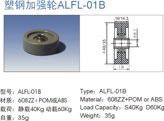 塑钢加强轮ALFL-01B
